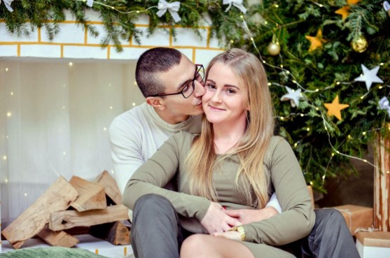 The King of Christmas Trees: Flocked Elegance